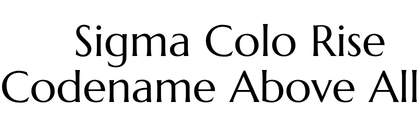 Sigma Colo Rise Dadar West Logo